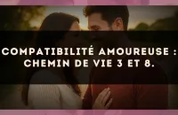Compatibilité amoureuse : Chemin de Vie 3 et 8.