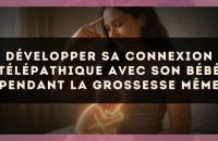 Développer sa connexion télépathique avec son bébé pendant la grossesse même