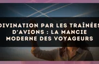 Divination par les traînées d'avions : la mancie moderne des voyageurs