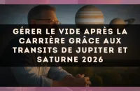 Gérer le vide après la carrière grâce aux transits de Jupiter et Saturne 2026