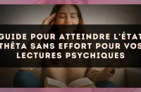 Guide pour atteindre l'état Thêta sans effort pour vos lectures psychiques