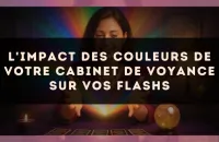L'impact des couleurs de votre cabinet de voyance sur vos flashs
