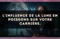 L'influence de la Lune en Poissons sur votre carrière.