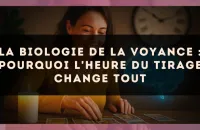La biologie de la voyance : pourquoi l'heure du tirage change tout