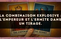 La combinaison explosive : L'Empereur et L'Ermite dans un tirage.