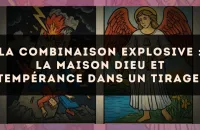 La combinaison explosive : La Maison Dieu et Tempérance dans un tirage.