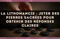 La lithomancie : jeter des pierres sacrées pour obtenir des réponses claires