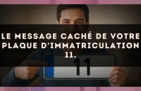 Le message caché de votre plaque d'immatriculation 11.