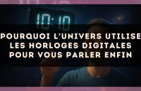 Pourquoi l'univers utilise les horloges digitales pour vous parler enfin