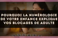 Pourquoi la numérologie de votre enfance explique vos blocages de adulte