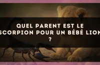 Quel parent est le Scorpion pour un bébé Lion ?