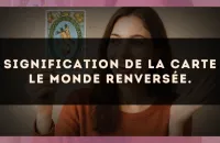 Signification de la carte Le Monde renversée.