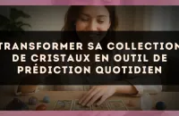 Transformer sa collection de cristaux en outil de prédiction quotidien