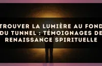 Trouver la lumière au fond du tunnel : témoignages de renaissance spirituelle