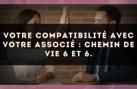 Votre compatibilité avec votre associé : Chemin de Vie 6 et 6.