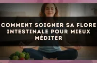 Comment soigner sa flore intestinale pour mieux méditer