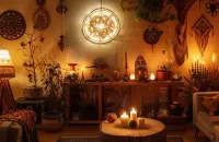 Décorez votre intérieur avec des objets ésotériques et des symboles magiques