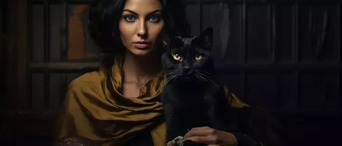 Le chat noir dans l'histoire : de la déesse Bastet aux procès de sorcellerie