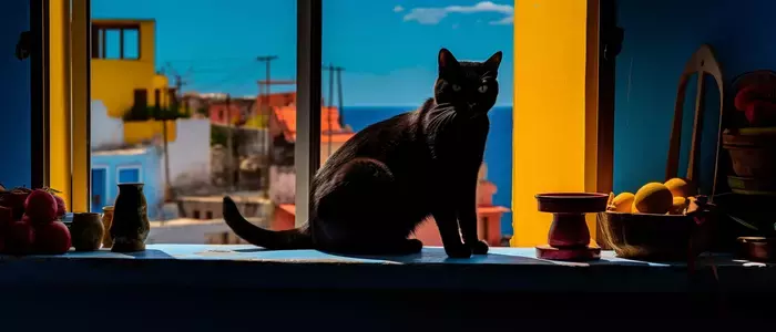 Symbolique du chat noir : entre malédiction et porte-bonheur
