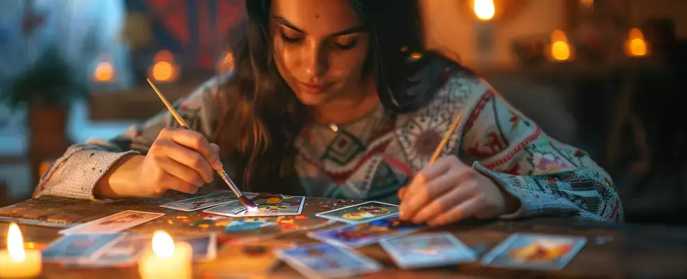 Créez votre propre jeu de tarot avec des images et des symboles qui vous inspirent